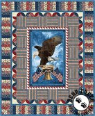 Stonehenge Old Glory Stars and Stripes  - One Stamp Free Quilt Pattern by Northcott