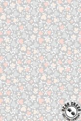 Maywood Studio Honey Bunny Hearts Light Grey Maywood Studio Honey Bunny Hearts Light Grey