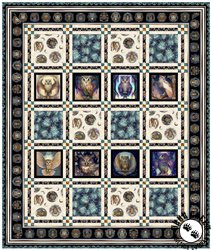 Mystic Owls Free Quilt Pattern