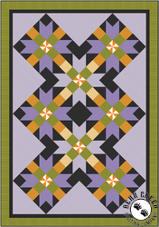 Stitcher's Flannel Holiday Ribbons Purple/Green Free Quilt Pattern Stitcher's Flannel Holiday Ribbons Purple/Green Free Quilt Pattern