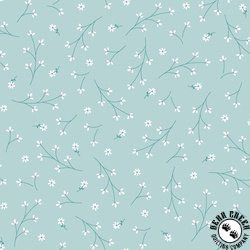 Maywood Studio Kimberbell Basics Pretty Petals Aqua