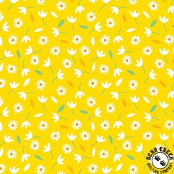 Benartex Delightful Daisies Sweet Daisies Yellow Benartex Delightful Daisies Sweet Daisies Yellow