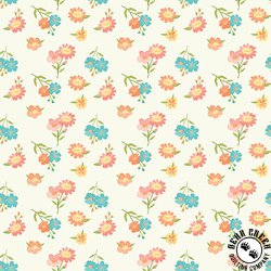 Riley Blake Designs Spring's in Town Floral Cream