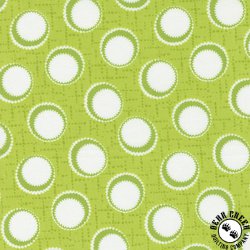 Moda On The Bright Side Inner Dots Geometric Kiwi