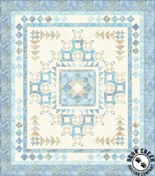 Morning Mist Ocean Sunrise Free Quilt Pattern