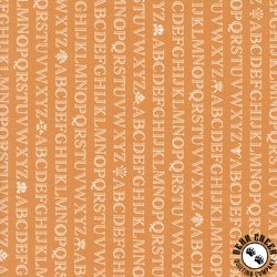 Moda Agatha Road Alphabet Pumpkin Moda Agatha Road Alphabet Pumpkin