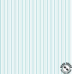 Maywood Studio Kimberbell Basics Mini Awning Stripe Teal