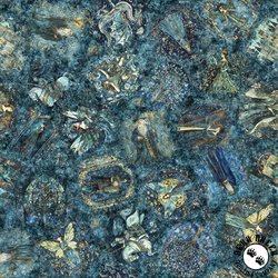 QT Fabrics Folklore Medieval Vignettes Lagoon QT Fabrics Folklore Medieval Vignettes Lagoon