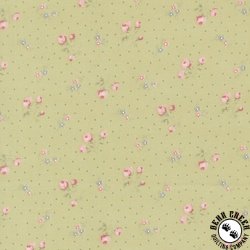 Moda Abide Small Floral Light Green