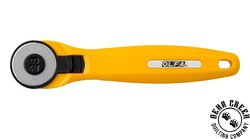 Olfa 28mm Rotary Cutter - Yellow