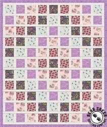 Grandma's Garden Free Quilt Pattern by Lewis and Irene Fabrics Grandma's Garden Free Quilt Pattern by Lewis and Irene Fabrics