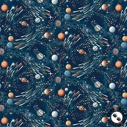 Henry Glass Milky Way Shooting Stars Navy Henry Glass Milky Way Shooting Stars Navy