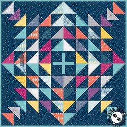 Moongate Splashdown Free Quilt Pattern