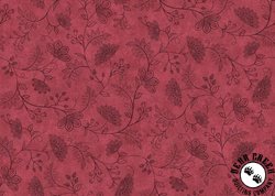 Maywood Studio Operetta Flowering Vines Red/Black Maywood Studio Operetta Flowering Vines Red/Black