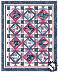 Patchwork Americana Free Quilt Pattern