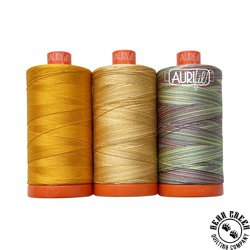 Aurifil Thread Color Builder - Golden Shrimp Plant