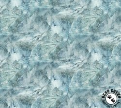 Northcott Tundra Crossing 108 Inch Wide Backing Fabric Medium Blue