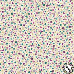 Andover Fabrics Luna Star Cream Andover Fabrics Luna Star Cream