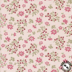 Moda A Very Sweet Christmas Vintage Berries Blush Moda A Very Sweet Christmas Vintage Berries Blush