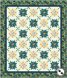 Koi Pond Starlily Free Quilt Pattern