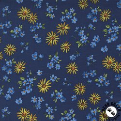 Moda Wildflowers Tossed Flowers Bluebonnet Moda Wildflowers Tossed Flowers Bluebonnet