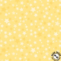 Maywood Studio Playtime Flannel Stars Yellow