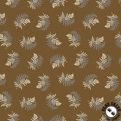 Windham Fabrics Thimbleweed Fern Cocoa Windham Fabrics Thimbleweed Fern Cocoa