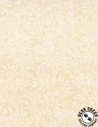 Wilmington Prints Forest Trails Batiks Flowers All Over Light Tan