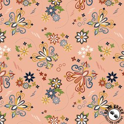 Riley Blake Designs Curated Blooms Dance Blush Riley Blake Designs Curated Blooms Dance Blush