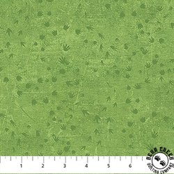 Northcott Dino Roar Dino Tracks Green Northcott Dino Roar Dino Tracks Green