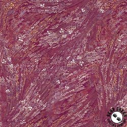 P&B Textiles Meadow Breeze 108 Inch Wide Backing Fabric Meadow Red