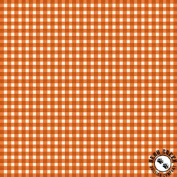 Maywood Studio Beautiful Basics Gingham Classic Check Orange