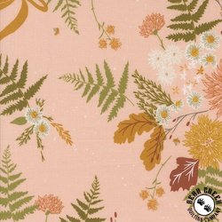 Moda Frivolity Dahlia and Fern Blush Moda Frivolity Dahlia and Fern Blush