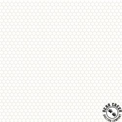 Windham Fabrics Afternoon in the Garden Honeycomb White Windham Fabrics Afternoon in the Garden Honeycomb White