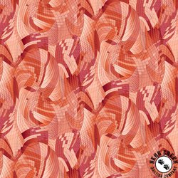P&B Textiles Matrix 108 Inch Wide Backing Fabric Red/Orange