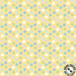 Riley Blake Designs Special Delivery Dots Yellow