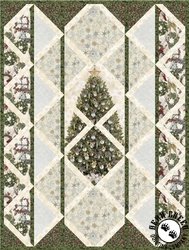 A Very Merry Christmas - Frosted Windowpanes Free Quilt Pattern