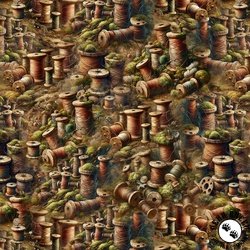 Blank Quilting Forget Me Not Thread and Moss