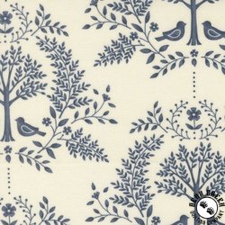 Moda Family Tree Damask Warm White