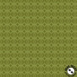 P&B Textiles Whimsy II Kaleidoscope Geo Dark Green P&B Textiles Whimsy II Kaleidoscope Geo Dark Green