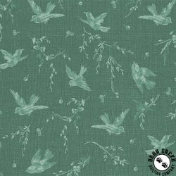 Maywood Studio Birdsong Birds Dark Green