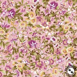 Maywood Studio Veranda Scroll Vine Pink
