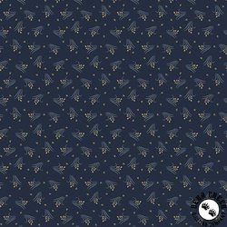 Marcus Fabrics Maple House Keeping Room Navy