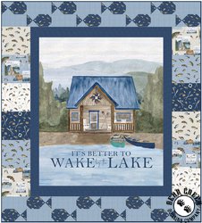 Awake at the Lake I Free Quilt Pattern