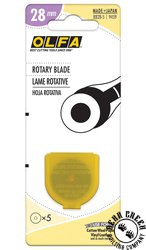 Olfa 28mm Rotary Cutter Refill Blades