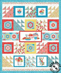 Back Porch Celebration Free Quilt Pattern