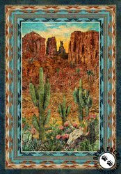 Northcott Stonehenge Sedona Spirit Panel Sedona Rust Multi