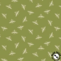 Andover Fabrics Petite Beehive Petite Bee Grass