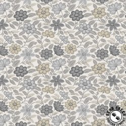 Andover Fabrics Night Blooms Dove