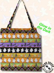 Glow Ghosts Free Tote Pattern